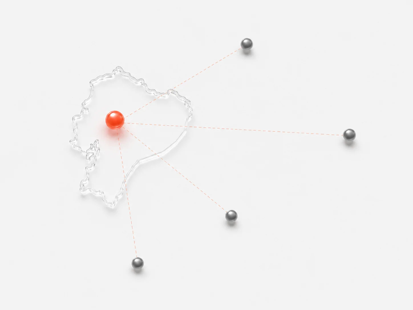 Stylized map of Ecuador and LATAM (asset pending)